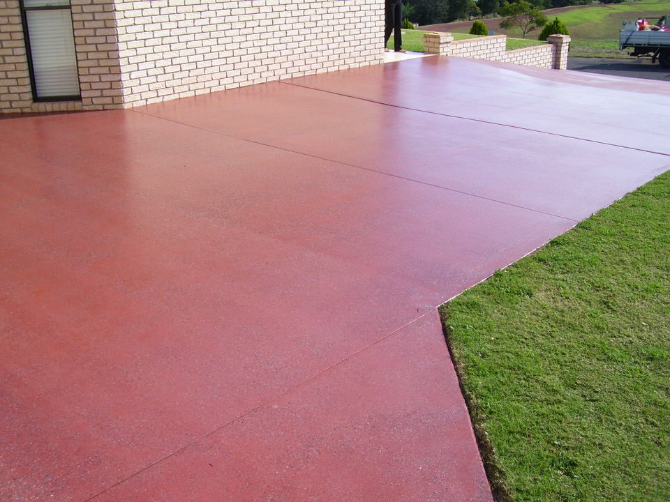 Coloured Concrete Melbourne Concrete Solutions Smooth Concrete
