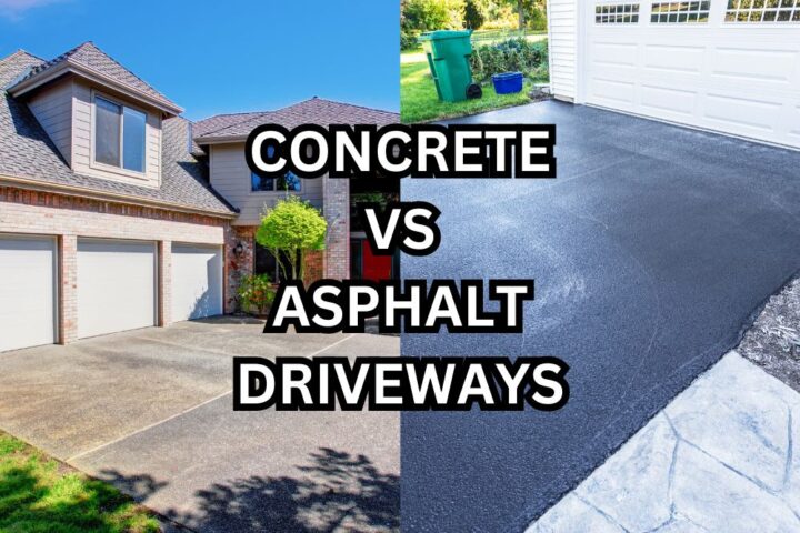 Concrete vs Asphalt Driveways