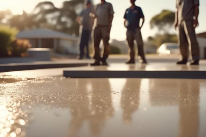 concrete driveway curing time