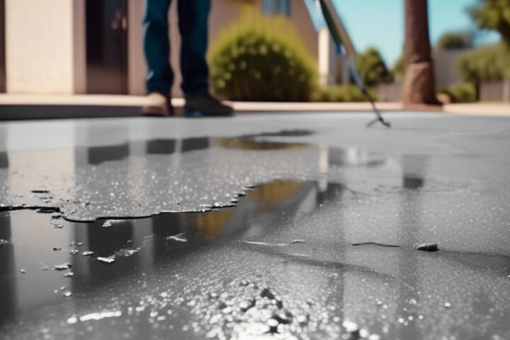 Driveway epoxy coatings