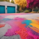 painting concrete driveways feasibility and process