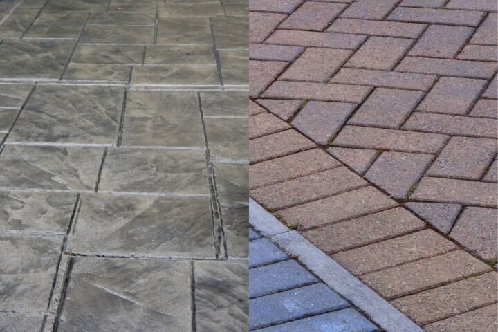 Stencil Concrete Vs Pavers for Driveways - Which is cheaper?